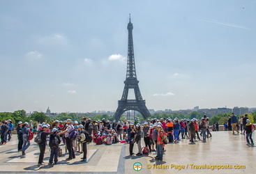 A great place to enjoy Eiffel Tower views